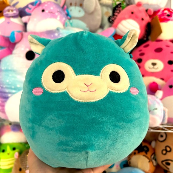 Tim the blue alpaca/llama squishmallow Nwot 8in - Picture 1 of 4